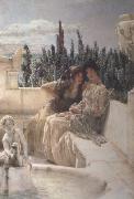 Alma-Tadema, Sir Lawrence, Whispering Noon (mk23)